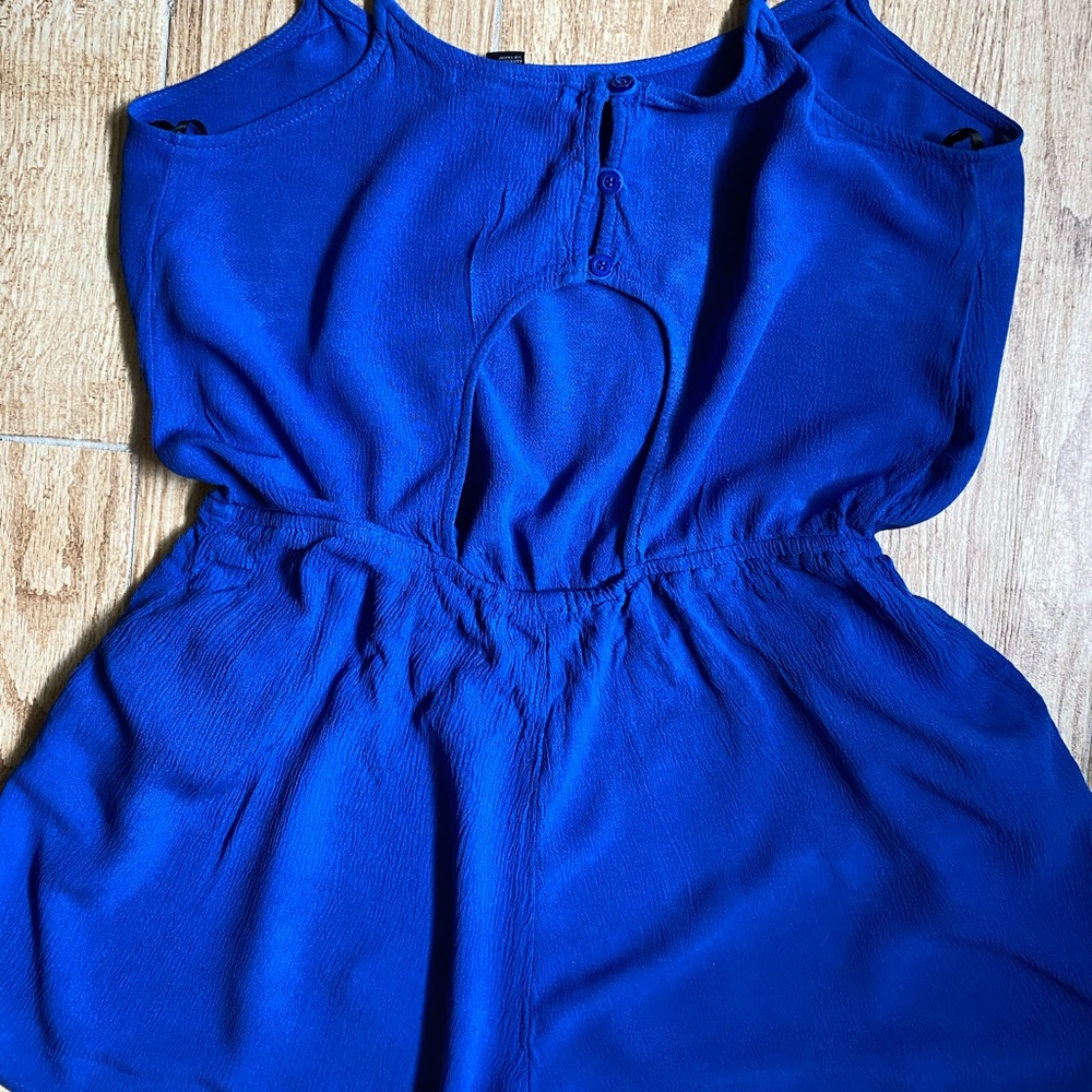 Royal Blue Romper - Picture 3 of 8